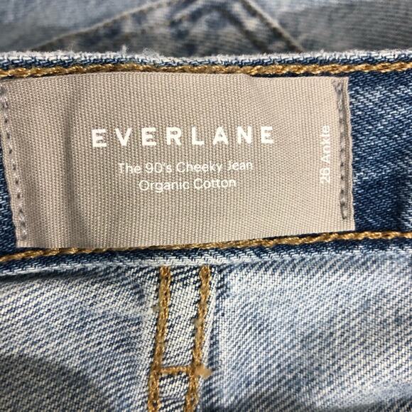 Everlane The 90s Cheeky Jeans Vintage Sundrenched Blue 26 NWT - Picture 9 of 14